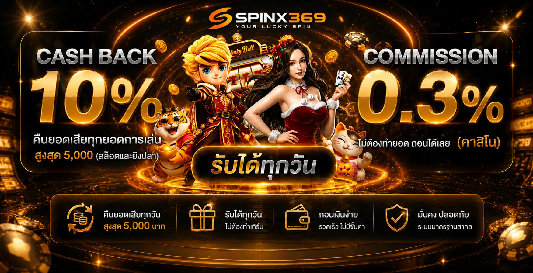 SPINX369 ทางเข้า สมัครสมาชิก และโปรโมชั่นล่าสุด